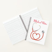 Hinweise zur Medizin Notizblock (Innenseite)