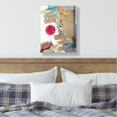 Hinweise zur Mixed Media Liebe Leinwanddruck (Insitu (Schlafzimmer))