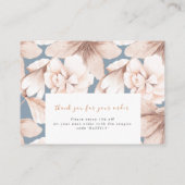 Hinweise zur Schmuckpflege | BLUME  Visitenkarte (Rückseite)