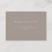 Hinweise zur Schmuckpflege | Earring Care Visitenkarte (Rückseite)