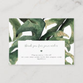  Hinweise zur Schmuckpflege | Tropisch Visitenkarte (Rückseite)