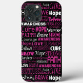 Hinweise zur Sensibilisierung...Brustkrebs Case-Mate iPhone Hülle (Rückseite)