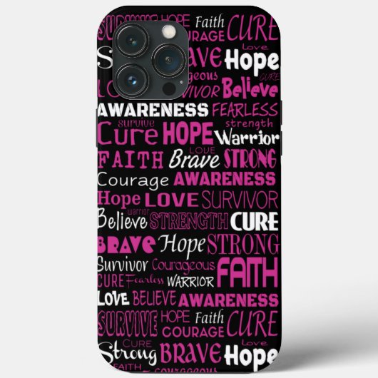 Hinweise zur Sensibilisierung...Brustkrebs Case-Mate iPhone Hülle (Rückseite)