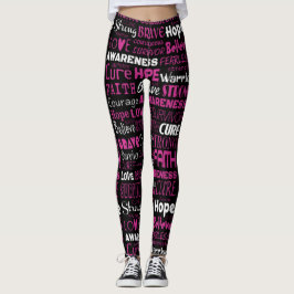 Hinweise zur Sensibilisierung...Brustkrebs Leggings