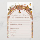 Hinweisen für die Braut | BRAUTPARTY Hinweiskarte (Vorderseite)