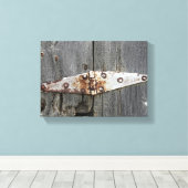 Hinze auf Stallholz Leinwanddruck (Insitu (Holzboden))