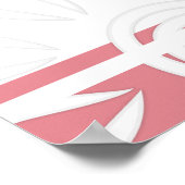 Hinzufügen benutzerdefinierter Angebotsstreifen-Bl Poster (Ecke)