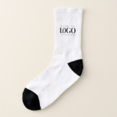 Hinzufügen benutzerdefinierter Rectangle Black Log Socken (Links - Außen)