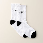 Hinzufügen benutzerdefinierter Rectangle Black Log Socken (Paar)