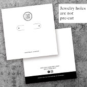 Hinzufügen der Anzeigetafel für die Ohrringe Telefonnummerkarte