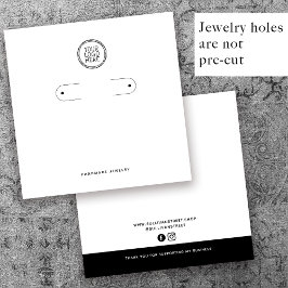 Hinzufügen der Anzeigetafel für die Ohrringe Telefonnummerkarte