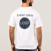 Hinzufügen der Crew für die Website-Adresse des Un T-Shirt (Rückseite)