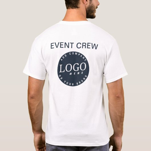 Hinzufügen der Crew für die Website-Adresse des Un T-Shirt (Rückseite)