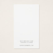 Hinzufügen der einfachen Ohrsichtkarte für Ihr Log (Rückseite)