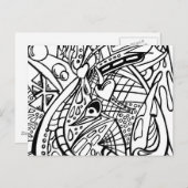 Hinzufügen der Farbe BW2 Farbe Me Postkarte (Vorne/Hinten)