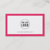 Hinzufügen der Farbe des bearbeiteten Logos Treuekarte (Vorderseite)