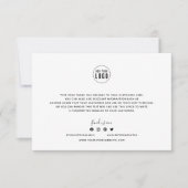 Hinzufügen der Farbe für die weiße Grenze Dankeskarte (Vorderseite)