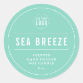 Hinzufügen der Farbe für die weißen Logostreifen u Runder Aufkleber (Vorderseite)