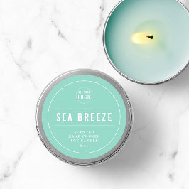 Hinzufügen der Farbe für die weißen Logostreifen u Runder Aufkleber