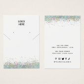 Hinzufügen der Grafikkarte für die Kette Ohrringe  (Vorne & Hinten)