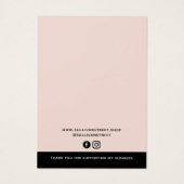 Hinzufügen der Grafikkarte für die Kette Ohrringe (Rückseite)