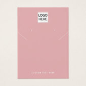 Hinzufügen der Grafikkarte für die Kette Ohrringe (Vorderseite)