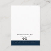 Hinzufügen der Grafikkarte für die Kette Ohrringe  Telefonnummerkarte (Rückseite)