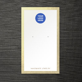Hinzufügen der Logo-Gold-Border-Werbekarte