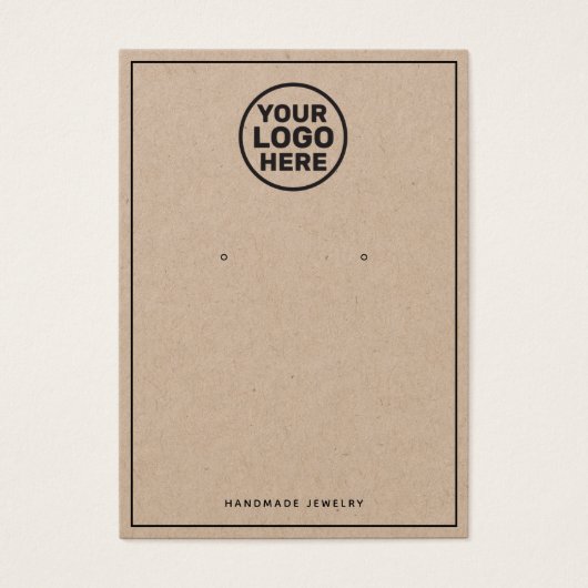 Hinzufügen der Logo-Kraft-Ohrsichtkarte (Vorderseite)