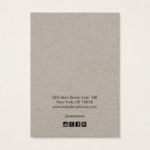 Hinzufügen der Logo-Kraft-Ohrsichtkarte (Rückseite)