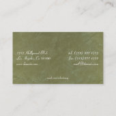 Hinzufügen der Picture Business Card 20 Visitenkarte (Rückseite)