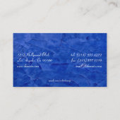 Hinzufügen der Picture Business Card 20 Visitenkarte (Rückseite)