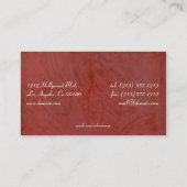 Hinzufügen der Picture Business Card 2.0 Visitenkarte (Rückseite)