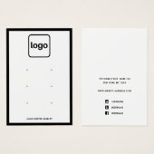 Hinzufügen der schwarzen Grenze für drei Ohrmarken (Vorne & Hinten)