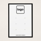 Hinzufügen der schwarzen Grenze für drei Ohrmarken (Vorderseite)