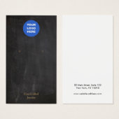 Hinzufügen der schwarzen Karte der Logo-Hauptplati (Vorne & Hinten)