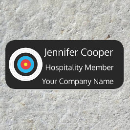 Hinzufügen des Abzeichens für den benutzerdefinier Namensschild