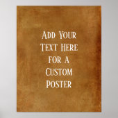 Hinzufügen des benutzerdefinierten dunkelfarbenen  poster (Vorne)