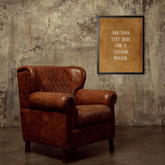 Hinzufügen des benutzerdefinierten dunkelfarbenen  poster