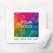 Hinzufügen des Foto-Text-Firmenlogo-Image Mousepad (Mit Mouse)