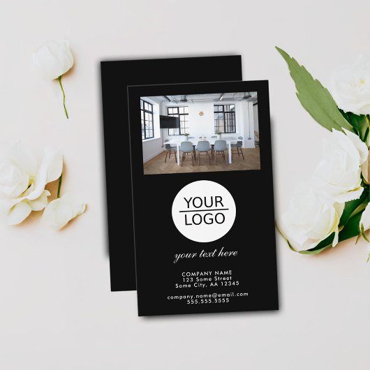 Hinzufügen des Fotos für die benutzerdefinierte We Visitenkarte