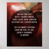 Hinzufügen des Fotos für Nahe Granulate im benutze Poster (Vorne)