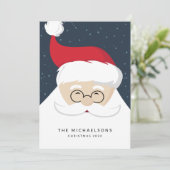 HINZUFÜGEN DES FOTOS | Ho Ho Ho Santa Claus (Stehend Vorderseite)