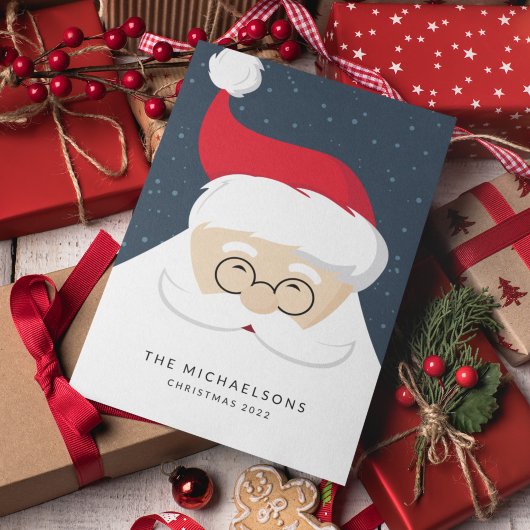 HINZUFÜGEN DES FOTOS | Ho Ho Ho Santa Claus