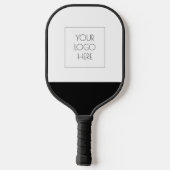 Hinzufügen des Logo-Pickleball-Paddels Pickleball Schläger (Rückseite)