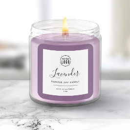 Hinzufügen des Logos und des bearbeitbaren Farbpro Quadratischer Aufkleber