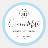 Hinzufügen des Logos und des bearbeitbaren Farbpro Runder Aufkleber (Vorderseite)