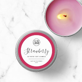 Hinzufügen des Logos und des bearbeitbaren Farbpro Runder Aufkleber