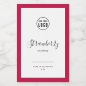 Hinzufügen des Logos und des bearbeitbaren Farbpro Weinetikett (Einzelnes Label)