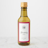 Hinzufügen des Logos und des bearbeitbaren Farbpro Weinetikett (Vorderseite)